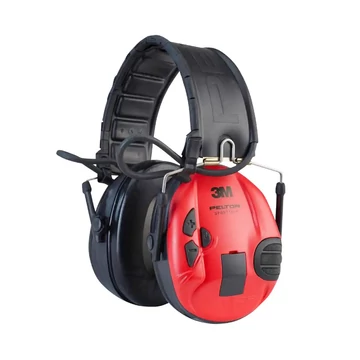 Peltor Sporttac elektromos fülvédő Piros-Fekete 26 dB