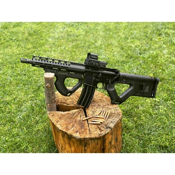 Egyedi AR-15 M-LOK előagy, 10"cső, 10es tárral - 223 rem (5,56x45), Vector RedDot, ÚJ, B9 kat. Egyedi AR-15 M-LOK előagy, 10"cső, 10es tárral - 223 rem (5,56x45), Vector RedDot, ÚJ, B9 kat.