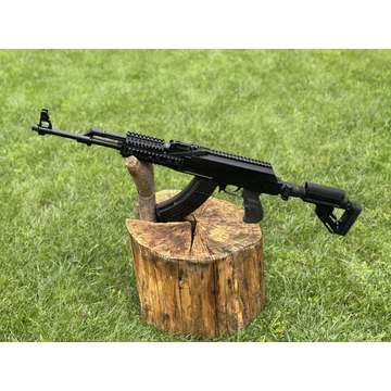 AK 47 króm acél cső (FÉG, mart tokos) 7,62 x 39 , B7-es kat. - új rövid előagy, új behajtható válltámasz, felhajtható tokfedél MOD2 AK 47 króm acél cső (FÉG, mart tokos) 7,62 x 39 , B7-es kat. - új rövid előagy, új behajtható válltámasz, felhajtható tokfedél MOD2