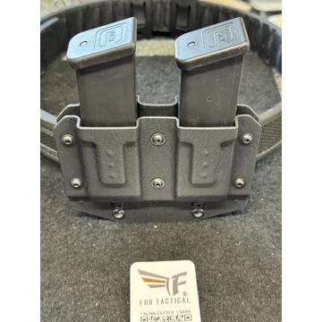 GLOCK dupla tár tartó, fém bújtatóval