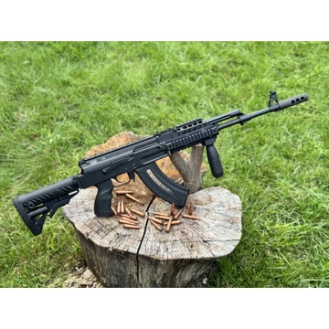 AK 47 króm acél cső (FÉG, mart tokos) 7,62 x 39 , B7-es kat. - új rövid előagy, új válltámasz, levehető tokfedél AK 47 króm acél cső (FÉG, mart tokos) 7,62 x 39 , B7-es kat. - új rövid előagy, új válltámasz, levehető tokfedél